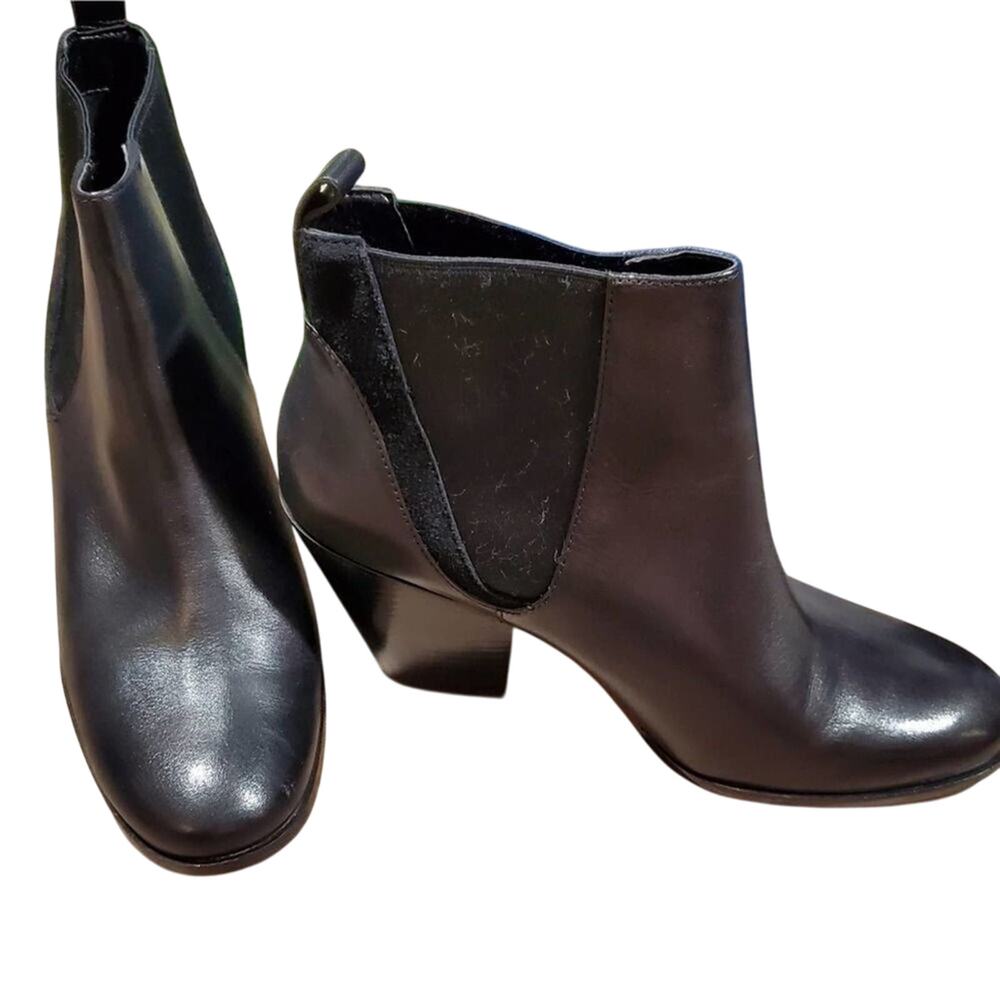 COLE Haan Tioga bootie II black leather size 11‎